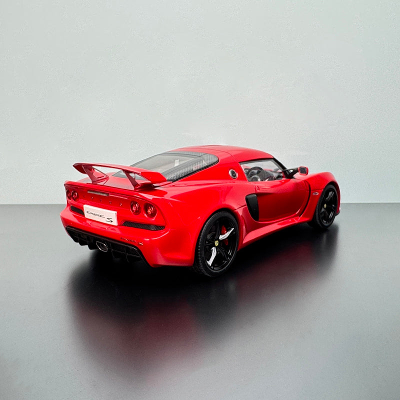 AutoArt Lotus Exige S 1:18 Scale Alloy Diecast Model – Interactive Red Edition