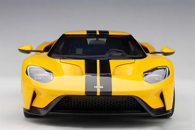 Autoart 1/18 Ford GT 2017 Yellow Diecast car model Collectible Car Models