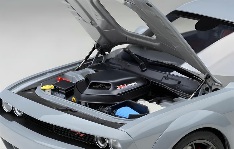 Autoart 1/18 Dodge Challenger R/T wide body Grey diecast car model
