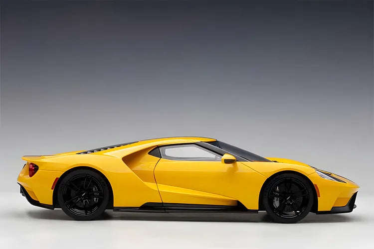 Autoart 1/18 Ford GT 2017 Yellow Diecast car model Collectible Car Models