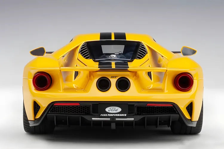 Autoart 1/18 Ford GT 2017 Yellow Diecast car model Collectible Car Models