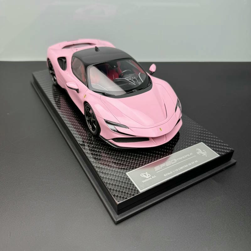 Vehicle Art 1:18 SF90 Resin Model – Limited Edition Prancing Horse Masterpiece