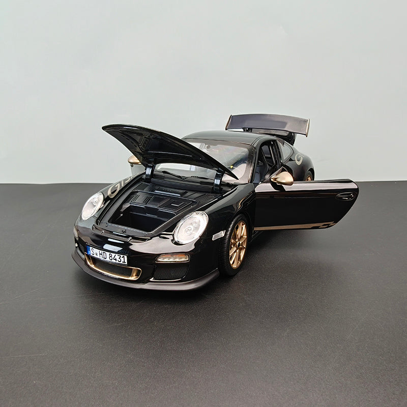 Porsche 911 GT3 (992) 1:18 Diecast Model by Norev – Black Edition