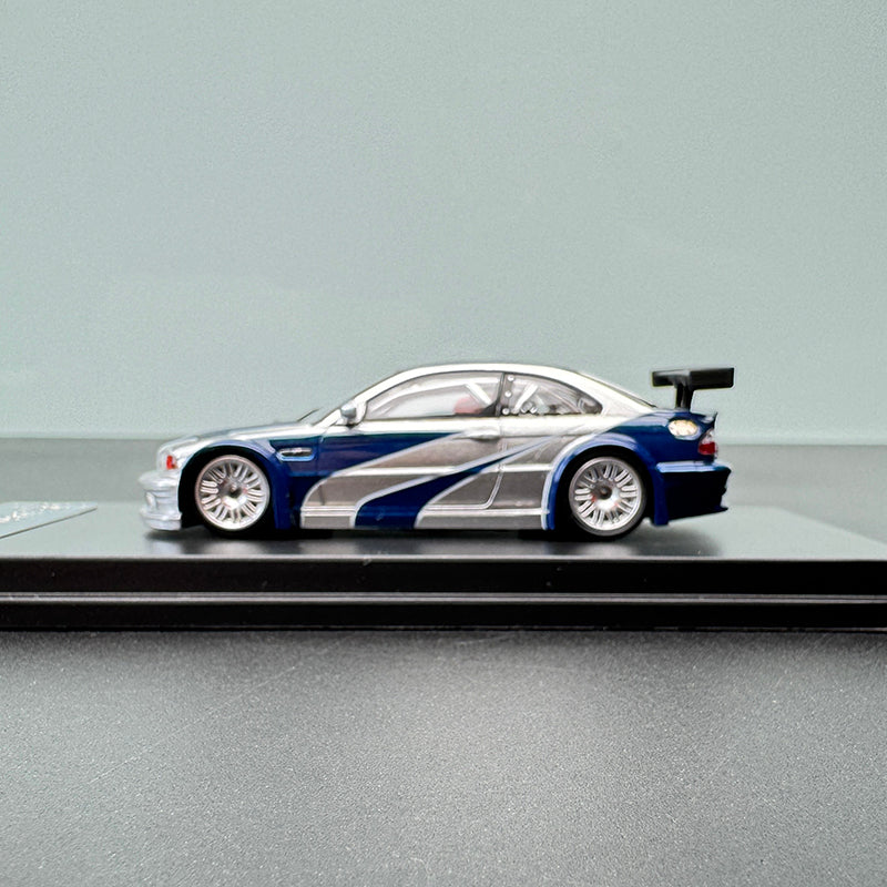 DCM 1:64 BMW M3 GTR E46 – Limited Edition Alloy Diecast Model (999 Units Worldwide)