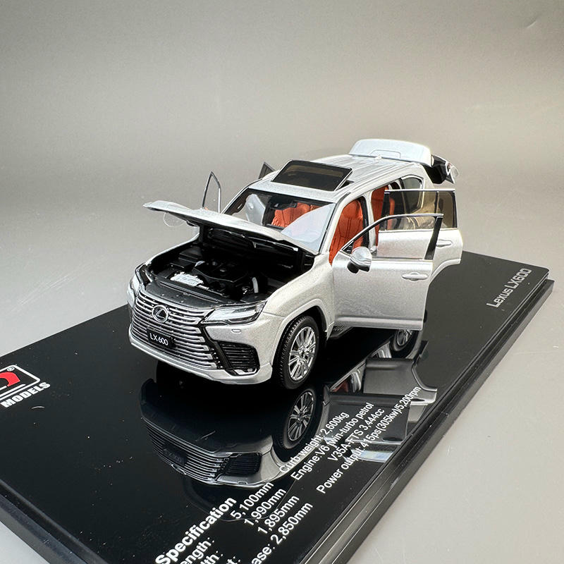 LCD Models 1:43 Lexus LX600 Diecast Car