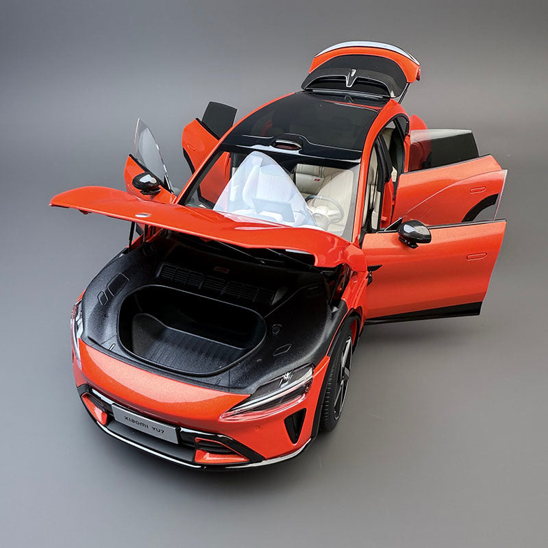 Xiaomi YU7 1:18 Diecast Car Model – Orange