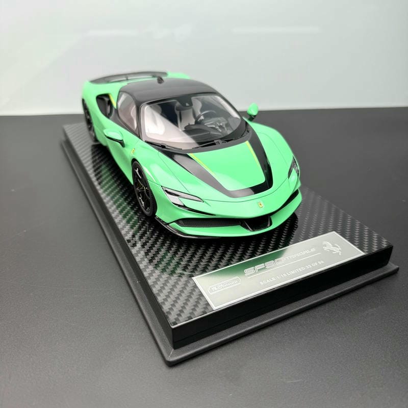 Vehicle Art 1:18 SF90 Resin Model – Limited Edition Prancing Horse Masterpiece