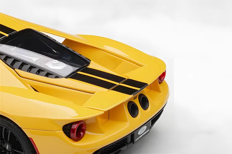 Autoart 1/18 Ford GT 2017 Yellow Diecast car model Collectible Car Models