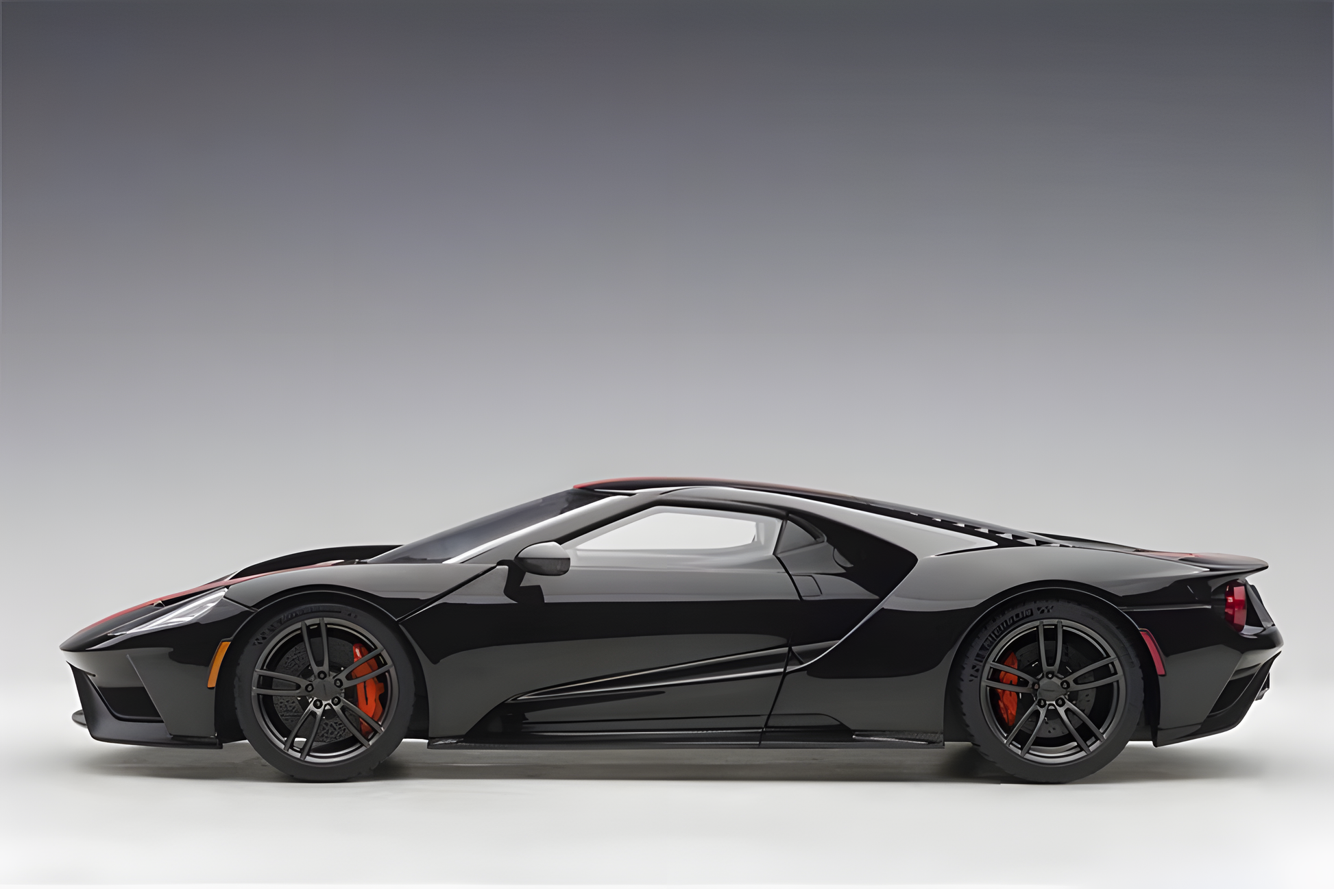 Autoart 1/18 Ford GT 2017 Black Diecast car model Collectible Car Models