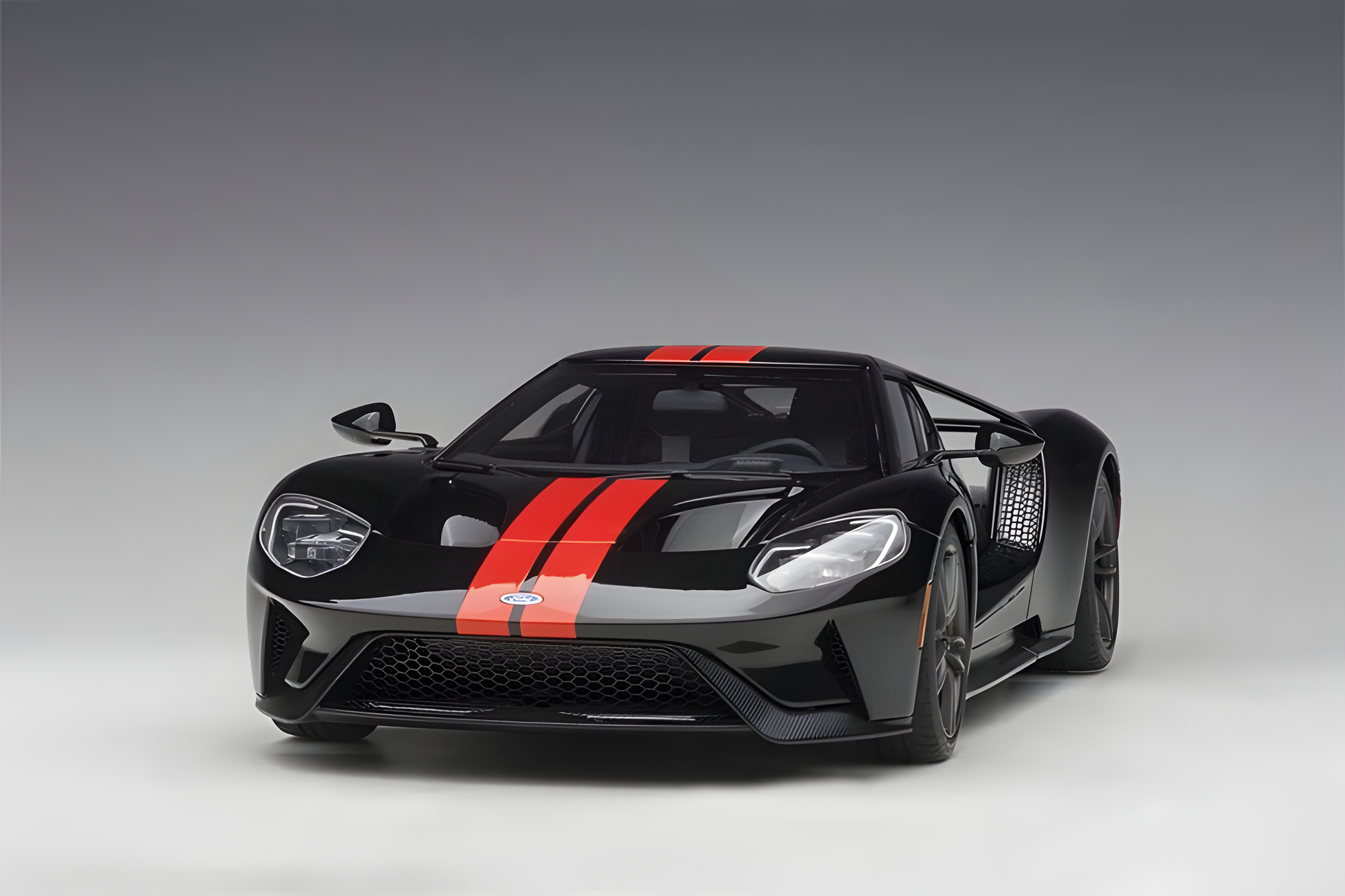 Autoart 1/18 Ford GT 2017 Black Diecast car model Collectible Car Models