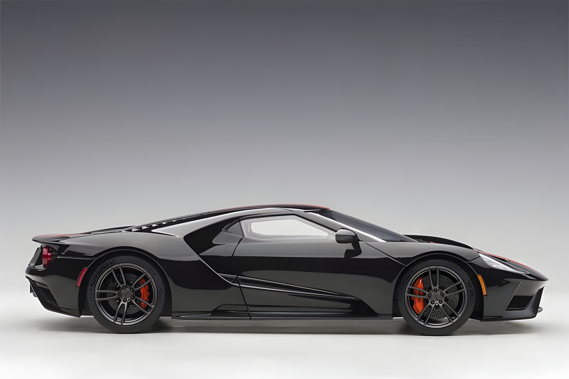 Autoart 1/18 Ford GT 2017 Black Diecast car model Collectible Car Models