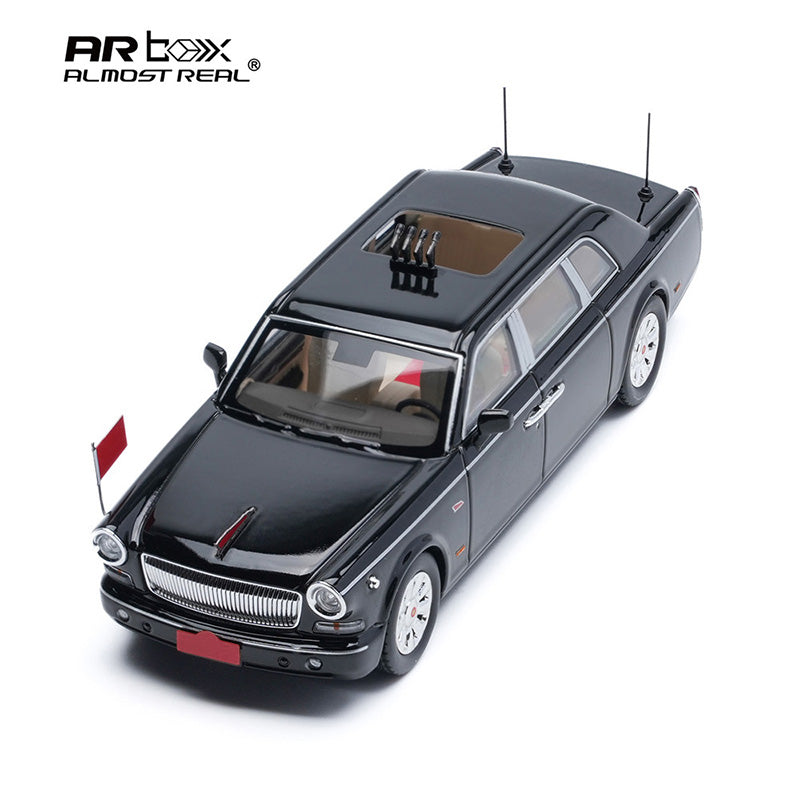 AR Box 1:64 Hongqi CA7601 Inspection Car Diecast Model