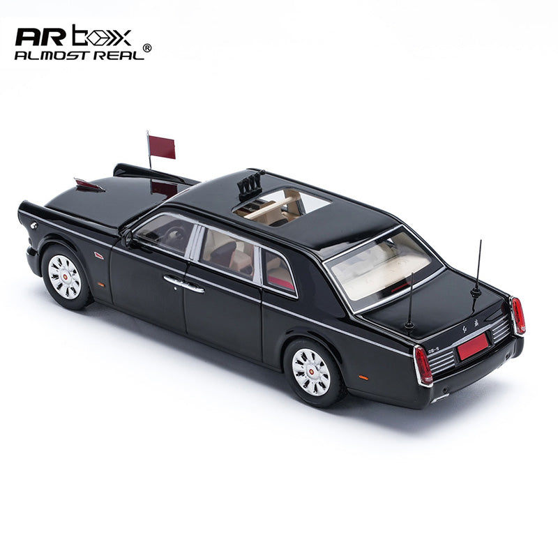 AR Box 1:64 Hongqi CA7601 Inspection Car Diecast Model