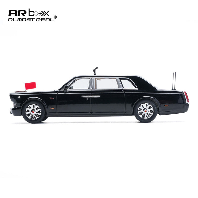 AR Box 1:64 Hongqi CA7601 Inspection Car Diecast Model