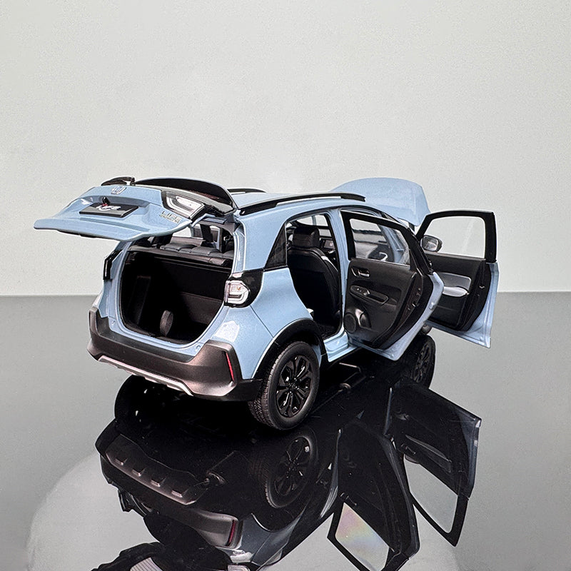 Honda LIFE Diecast Model – 1:18 Scale Interactive Collectible (Blue)