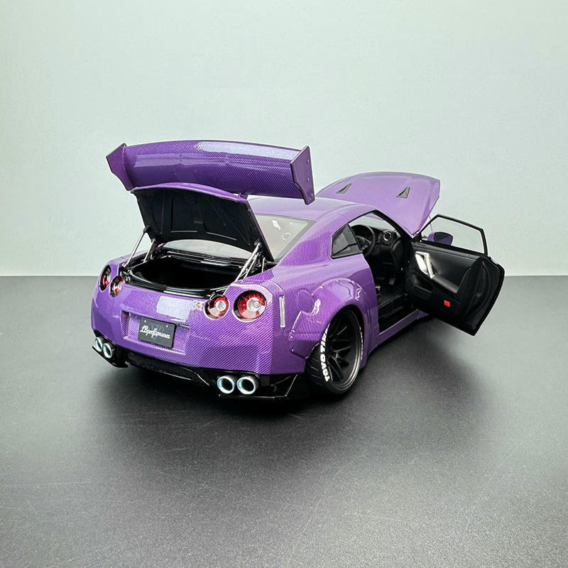 PGM 1:18 Nissan LB GTR R35 Alloy Diecast Model Car