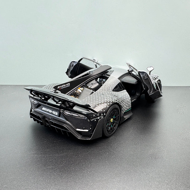 Mercedes-Benz AMG ONE 1:18 Die-Cast Alloy Model by NZG (Starlight Paint)