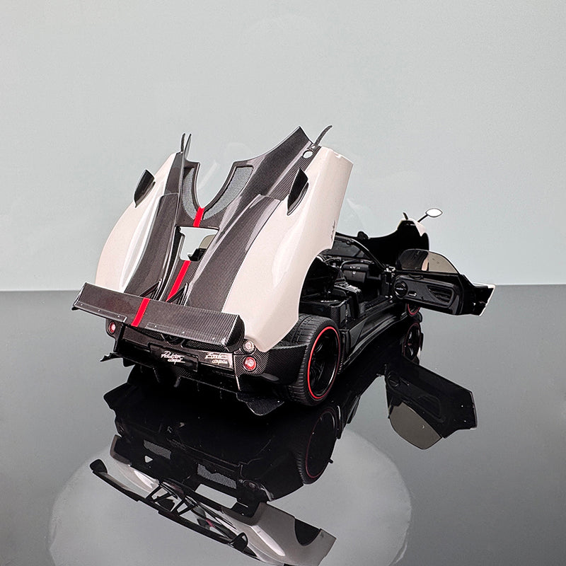 Почти настоящая 1:18 Zonda Cinque Convertible Модель легкосплавного автомобиля Полностью открытая дополненная реальность