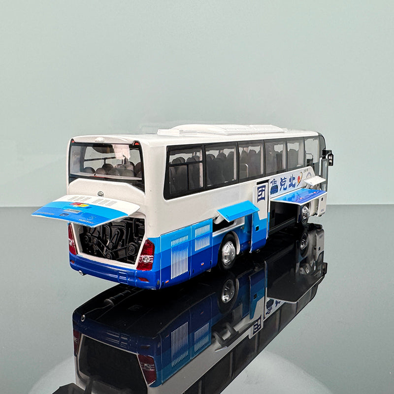 Yutong ZK6122H9 1:42 Scale Alloy & ABS Diecast Coach Bus Model – Interactive Collectible