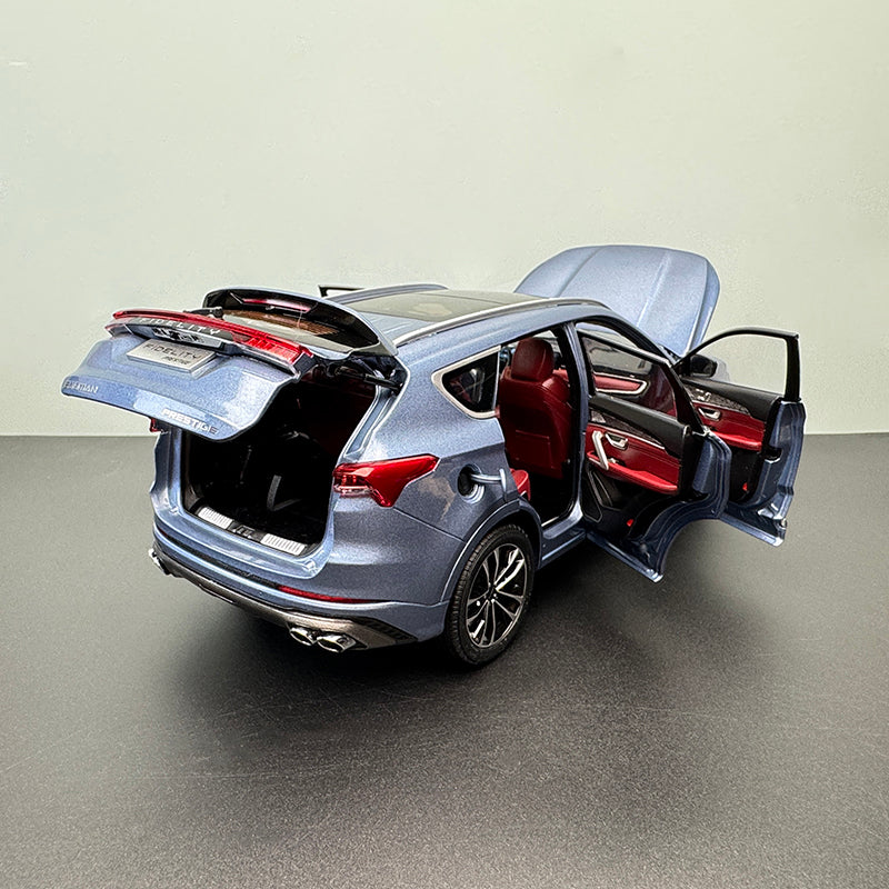 Chery Jetour X70 PLUS 1:18 Die-Cast Alloy Model (Blue)