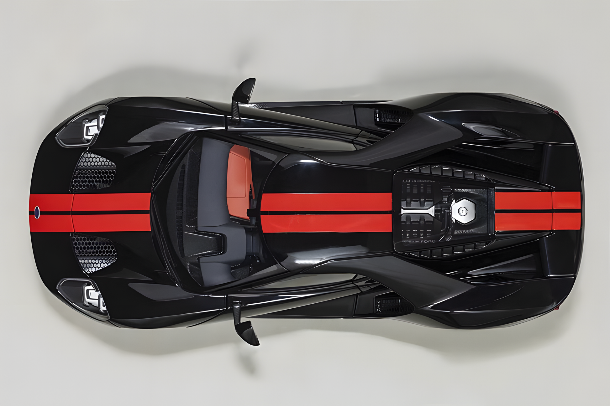 Autoart 1/18 Ford GT 2017 Black Diecast car model Collectible Car Models