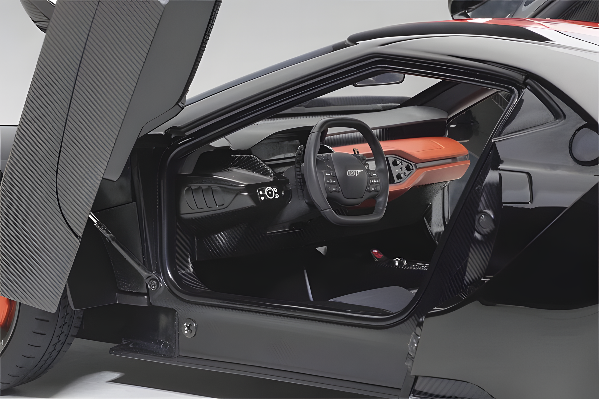 Autoart 1/18 Ford GT 2017 Black Diecast car model Collectible Car Models