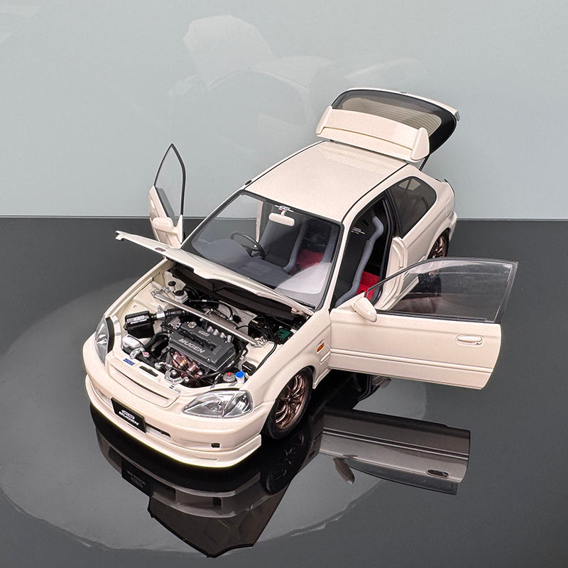 MOTORHELIX Honda Civic Type R (EK9) Diecast Model – 1:18 Limited Edition Collectible