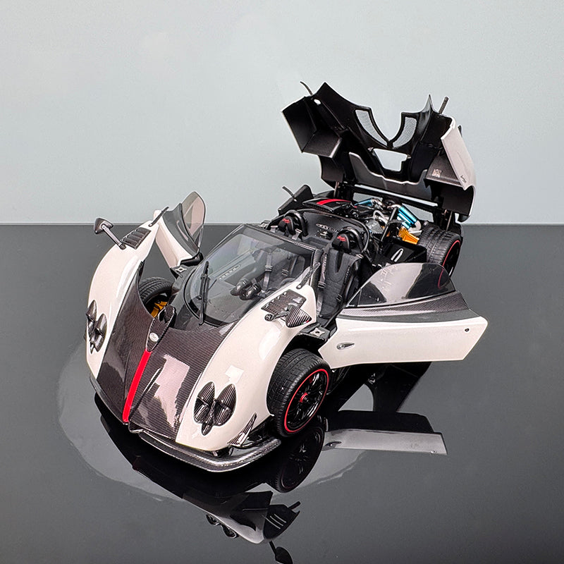 Почти настоящая 1:18 Zonda Cinque Convertible Модель легкосплавного автомобиля Полностью открытая дополненная реальность