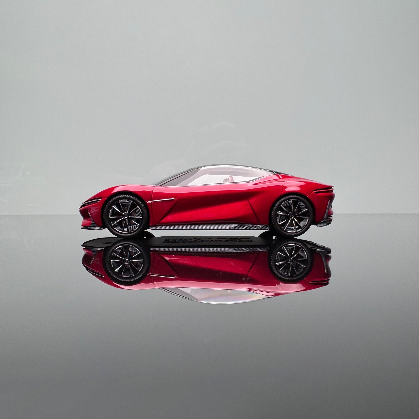 BYD E-SEED GT Han Concept Car Model – Red (1/43 Scale)