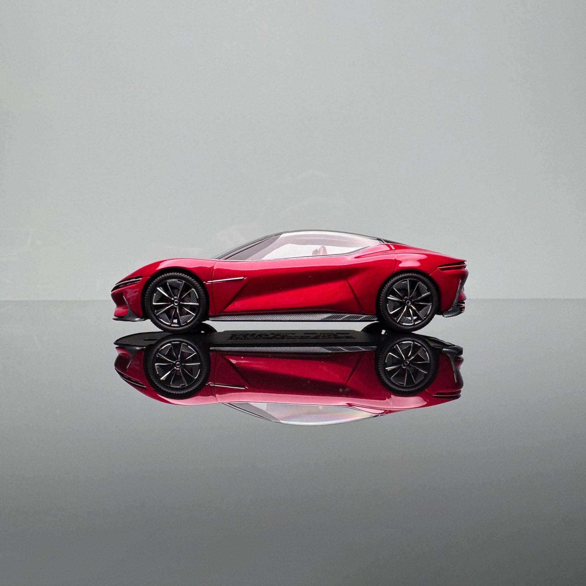BYD E-SEED GT Han Concept Car Model – Red (1/43 Scale)