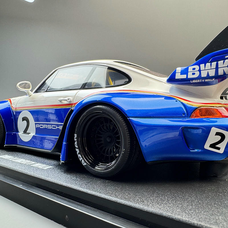 GT Spirit 1:18 Porsche 911 (993) RWB × Liberty Walk Resin Model