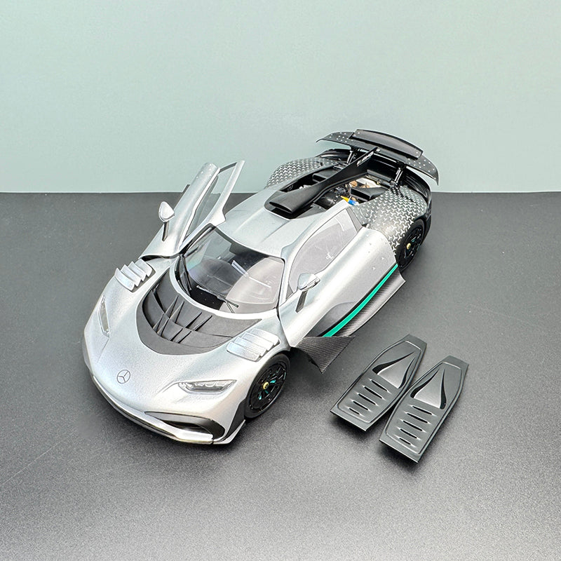 Mercedes-Benz AMG ONE 1:18 Die-Cast Alloy Model by NZG (Starlight Paint)