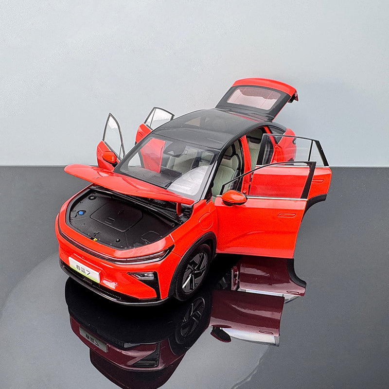 Ruilan 7 1:18 Diecast Model – Premium Alloy Collector’s Edition red