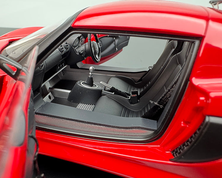 AutoArt Lotus Exige S 1:18 Scale Alloy Diecast Model – Interactive Red Edition