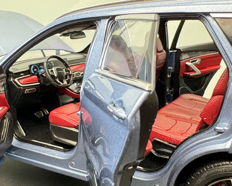 Chery Jetour X70 PLUS 1:18 Die-Cast Alloy Model (Blue)