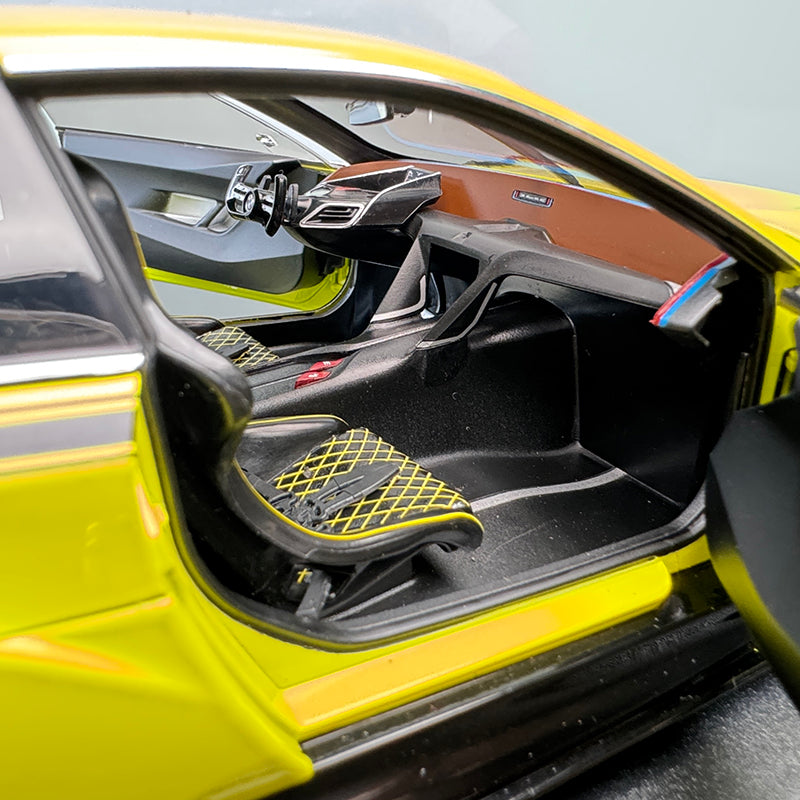 1:18 BMW 3.0 CSL Hommage (Yellow) Diecast Alloy Model – Hommage Collection
