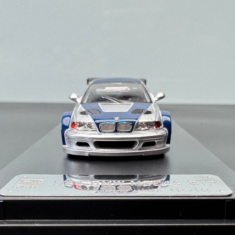 DCM 1:64 BMW M3 GTR E46 – Limited Edition Alloy Diecast Model (999 Units Worldwide)