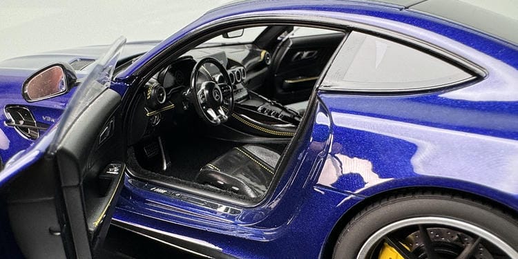 NOREV Benz AMG GT63 4Matic 2021 – 1:18 Scale Diecast Model (Blue)