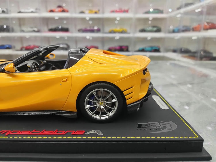 BBR 1:18 For Ferrari 812 Competizione Leclerc Resin Car Model Collection