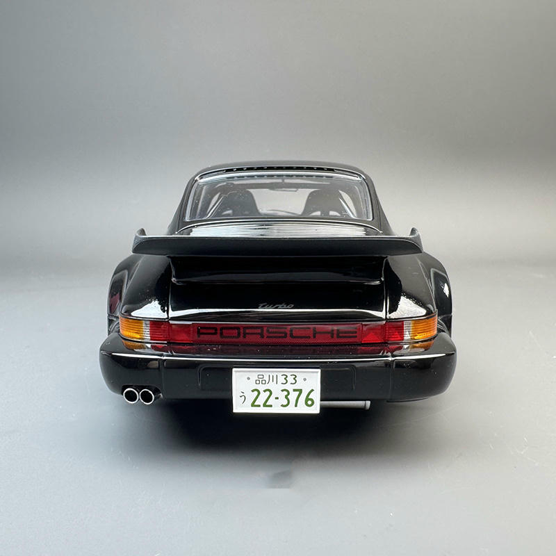 AUTOart Porsche 911 (930) Crown Midnight “Blackbird” Comic Edition 1:18 Scale Model Car