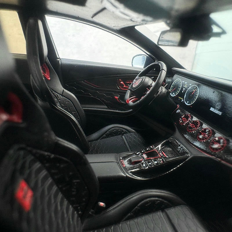 GT Spirit 1:18 BRABUS Rocket 1000 Black (CLDC039) Resin Model – Limited Edition