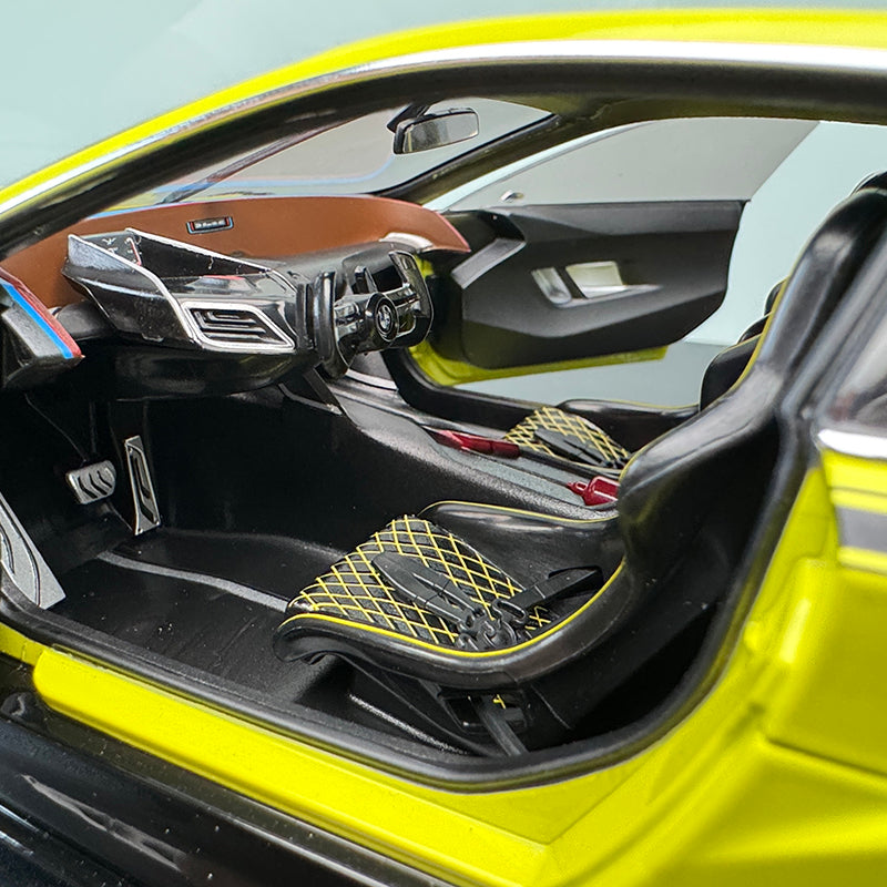 1:18 BMW 3.0 CSL Hommage (Yellow) Diecast Alloy Model – Hommage Collection