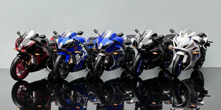 Suzuki R1000 Motorcycle Diecast Model – 1:12 Scale Premium Collectible by LCD