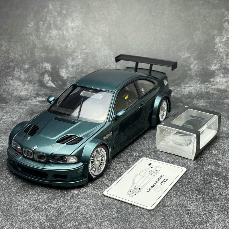 DCM 1:18 BMW M3 GTR E46 Alloy Diecast Model Car