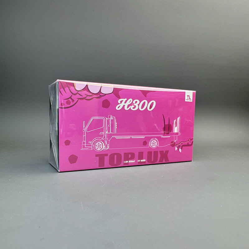 TL 1:64 H300 Flatbed Transport Trailer Model