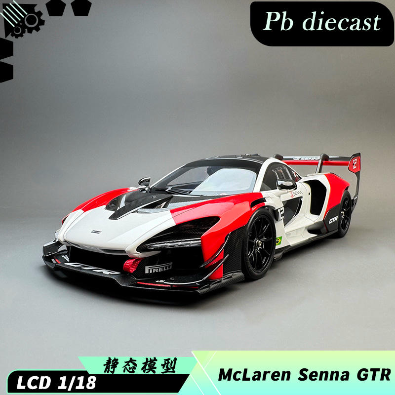 LCD 1:18 McLaren Senna GTR Alloy Diecast Model – YX car model