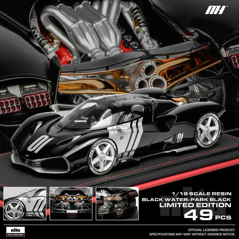 MOTORHELIX 1:18 Nilu27 Resin Model Car