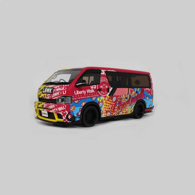 OTTO 1:18 Toyota HiAce LBWK Resin Model – YX car model