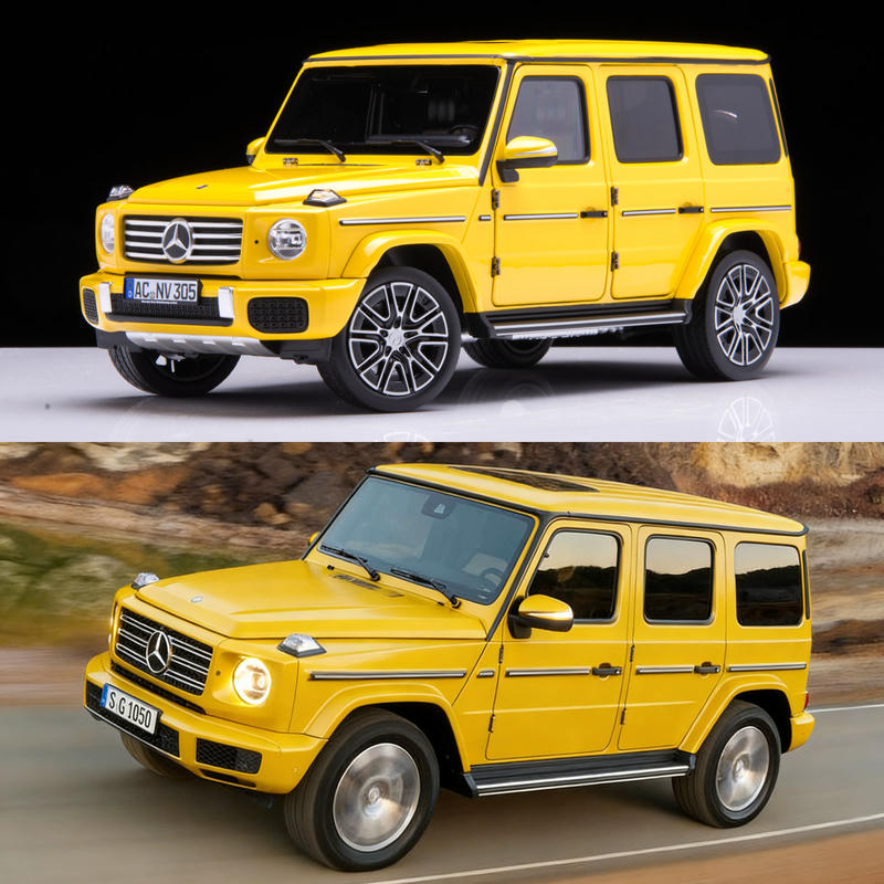 Norev 1:18 Mercedes-Benz G500 Alloy Diecast Model Car
