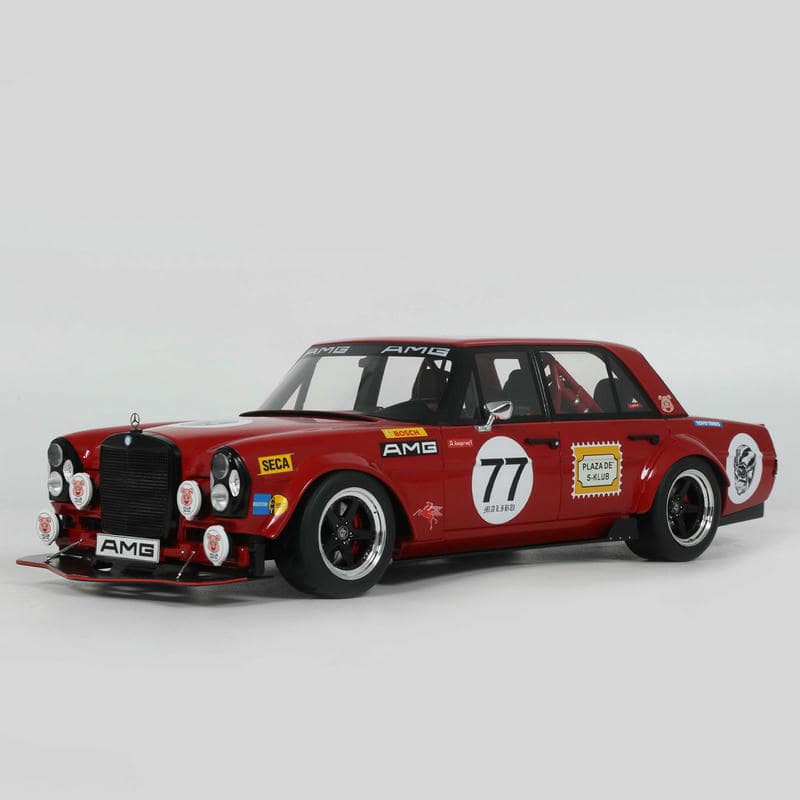 GT Spirit 1:18 Mercedes-Benz 300SEL S-KLUB C63S “Red Pig” Livery